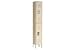 Double Tier Republic Locker 12x12x30 2 Door Assembled Tan