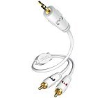 In-akustik Premium MP3-Audio-Kabel (3,5 mm Klinke auf 2x RCA) 10,0 m Preisvergleich
