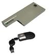 Replacement Battery for select Dell Latitude, and Precision model Laptops / Notebooks / Compatible with Dell D820, 310-9122, 312-0393, 312-0401, 451-10308, 451-10326, 451-10410, DF192, DF230, DF249, FF232, GX047, XD736, YD624, YD626, Dell Latitude D531, Latitude D531N, Latitude D820, Latitude D830, Precision M4300 Mobile Workstation, Precision M65 ( 6 Cells, 4800 Mah ) - Includes Mini Optical Mouse with Retractable USB cord