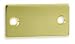 Battalion 1XMU9 Filler Plate, Strike, Brass, L 2 1/4 In
