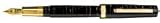 Omas Bologna Black Gold Celluloid Fountain Pen New