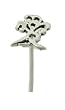 Oriental Symbol for Love Nose Ring Straight Pin 20 Gauge