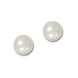 .925 Silver & Freshwater Pearl Stud Earrings