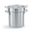7 qt Double Boiler, with Inset & Cover, 18-8 Stainless