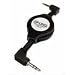 Cables Unlimited Zip-Linq Male/Male Retractable 3.5mm Stereo Cable