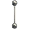 Barbell - boules - lobe/t�ton/langue/cartilage/l�vre/Madonna- Acier Chirurgical - 1.6mm