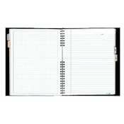 NotePro Notebook,Black,192 Pages,9-1/4x7-1/4