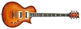 ESP LTD Deluxe EC1000 Electric Guitar - Amber Sunburst with Seymour Duncan Pickups