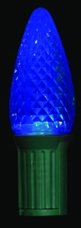 C9 Blue Faceted LED Replacement Bulbs- 25 bulbs box C9 Blue Faceted LED Replacement Bulbs- 25 bulbs box