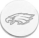 Sterling Silver Nfl Philadelphia Eagles Logo Tie Tac