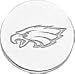 Sterling Silver NFL Philadelphia Eagles Logo Tie Tac