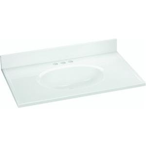 31X19 WHITE VANITY TOP Prod. OB3119330)