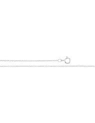 Cable Chain 18K Gold White Ch132 20 Inch