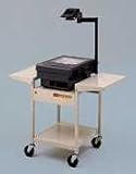 BRETFORD OVERHEAD PROJ CART-BLK 29IN H ( OH29-BK )