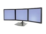 Ergotron Triple Monitor Stand schwarz