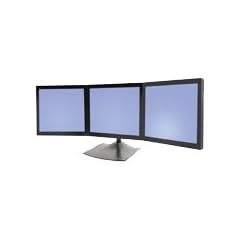 Ergotron Triple Monitor Stand schwarz