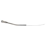 1965-79 Pontiac Small Block Engine Oil Dipstick - Chrome w  Billet Aluminum Handle by CFR Performance
