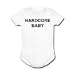 HARDCORE BABY - White, Blue or Pink Onesie / Baby T-shirt