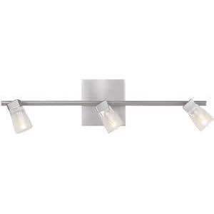Access Ryan 3 Light Bar Wall Fixture Brushed Steel by Access