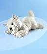 Westie Dog Plush White West Highland Terrier Yomiko Classic 11" Realistic Stuffed Animal Dog By Russ Berrie
