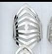 Improving Lifestyles Fashion Metal Adj Ring Chevron