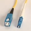 Fiber Optic Cable, LC to SC, Single Mode Simplex (9/125) - 100 Meter