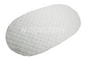 Organic Cotton Oval Bassinet Pad