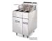 Imperial Range Elite Fryer, Half-Size, Gas, Add-A-Fryer, 25 lb. f