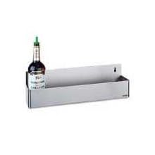 San Jamar B5532 Stainless Steel Single Rail Speed Rack Bottle Holder, 31-1/8" Width x 6" Height x 4-1/8" Depth