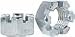 IMPERIAL 45110 SLOTTED JAM HEX NUTS 3/8-16