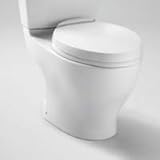 DUAL FLUSH TOILET BOWL W/ 10 INCH ROUGH-IN & UNIVERSAL HT - COTTON