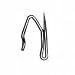 A&F Rod D�cor - New 14 pcs Pin-on heavy duty drapery hooks 1-3/8 inch