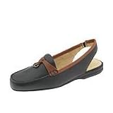 Trotters Faith | Ladies Shoes Black Cognac Combo Leather by Trotters