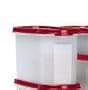Tupperware Super Oval 2 Modular Mate. Red Seal