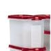 Tupperware Super Oval 2 Modular Mate. Red Seal