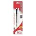 Penqdr5le3bp - Quick Dock Refills, 12 Hb Leads/3 Erasers, 0.5mm, Gray