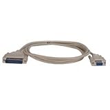 Serial printer cable IBM at to LaserJet series II 6ft