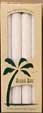 Palm Taper White 9 Inches Candle - 4 - Candle