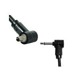 Paramount 3' Coiled Sync Cord, Quantum Radio Slave II (Mini-Mono Plug) to PC Long Tip