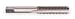 Westward 2LXJ7 Hand Tap, Bottom, HSS, #6-32