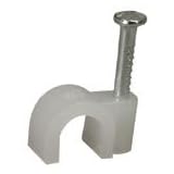 782.051 WHITE ROUND CABLE CLIPS