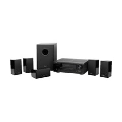 Denon DHT-1312XP 5.1 Heimkinosystem (AVR-1312, 5x 110 Watt, 4x HDMI mit 3D, SYS-1312, Hochglanz, Aktiver Subwoofer ) schwarz
