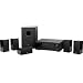Denon DHT-1312XP 5.1 Heimkinosystem (AVR-1312, 5x 110 Watt, 4x HDMI mit 3D, SYS-1312, Hochglanz, Aktiver Subwoofer ) schwarz