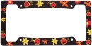Lady Bugs and Flowers License Plate Frame