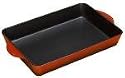 Cast Iron Enamel Color Roaster, 4.25 Quarts, Choose Color