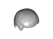 Light Gray Basic Men's Hair - LEGO Minifigure Piece