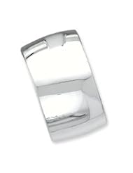 Sterling Silver 40mm Cuff Bangle Bracelet QB340"