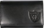 Oakland Raiders NFL Italian Leather Ladies Clutch