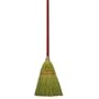 UNISAN Lobby/Toy Broom, Corn Fiber Bristles, 39 Inch Wood Handle, Red/Yellow (951T)