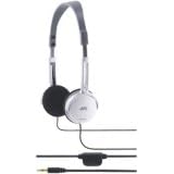 JVC Lightweight Headphone with Volume Control (Silver)